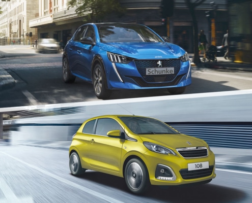 Flat-Rate Leasing PEUGEOT 108 und PEUGEOT 208** 1 Peugeot 108 und Peugeot 208 Flat Rate Leasing