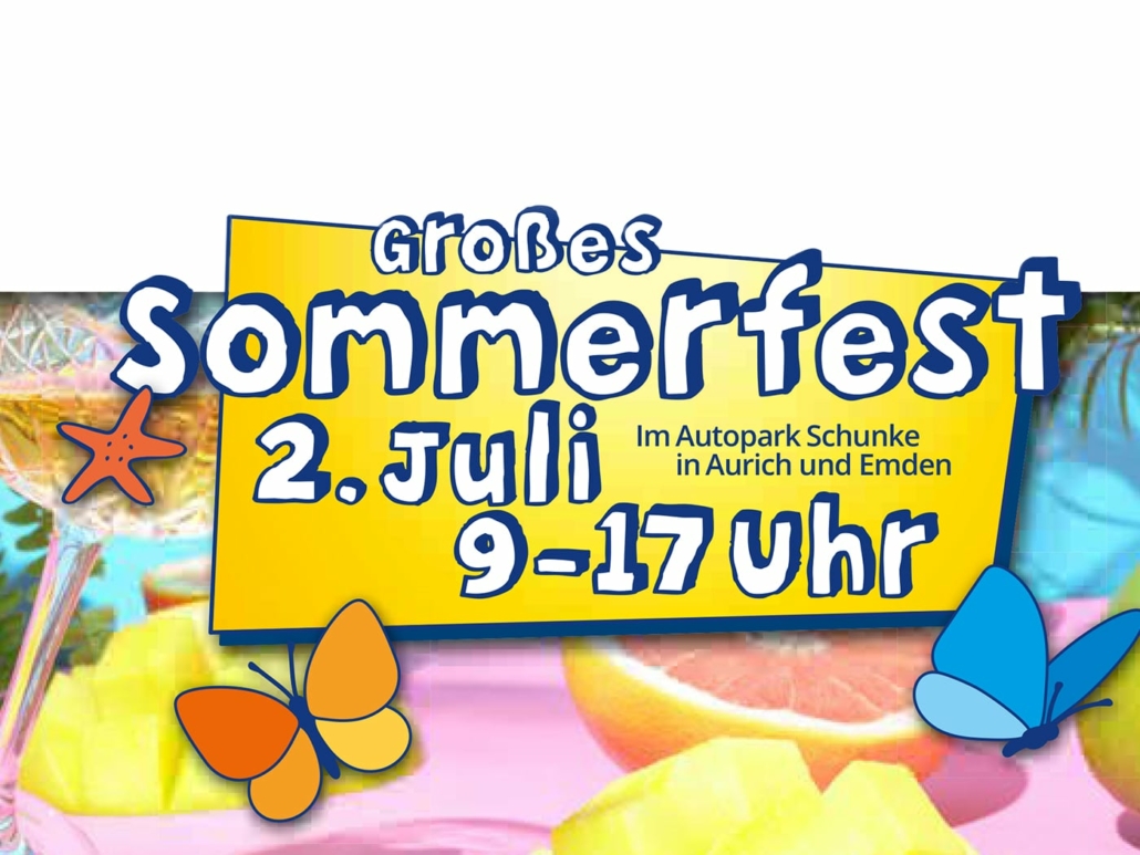 Sommerfest bei Schunke am 2. Juli